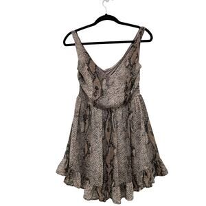 Skylar and Madison Snake Print Sundress